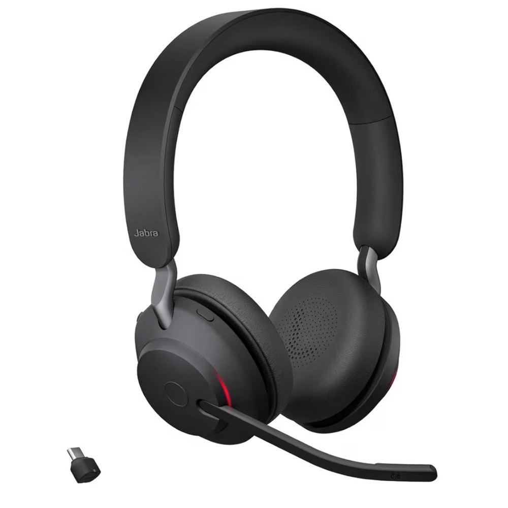Jabra Evolve2 65 with Link 380c Headset